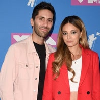 Nev Schulman and Laura Perlongo at  2018 MTV Video Music Awards