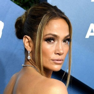 Jennifer Lopez at 2020 sag awards