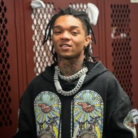 Swae Lee of the Group Rae Sremmurd attends Wicked Featuring 21 Savage at Forbes Arena at Morehouse College on October 19, 2022 in Atlanta, Georgia.