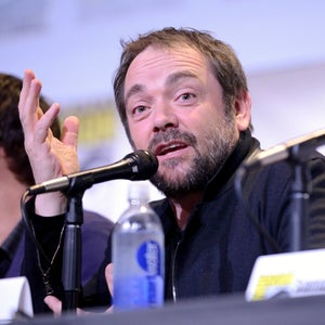Actor Mark Sheppard attends the "Supernatural" Special Video Presentation And Q&A during Comic-Con International 2016 at San Diego Convention Center on July 24, 2016 in San Diego, California.