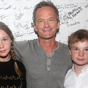 Neil Patrick Harris and twins Grace and Gideon
