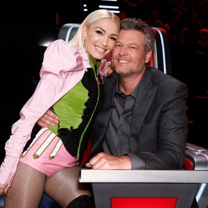 Gwen Stefani and Blake Shelton on 'The Voice'