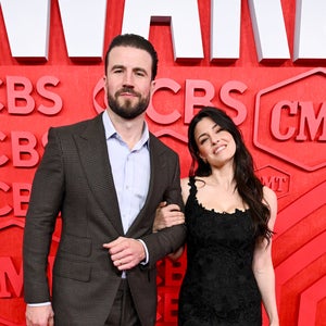 Sam Hunt and Hannah Lee Fowler at the 2024 CMT Music Awards held at the Moody Center on April 7, 2024 in Austin, Texas.