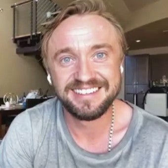 Felton flattered dracotok highly etonline teases Tom Felton - Exclusive Interviews, Pictures & More | Entertainment Tonight