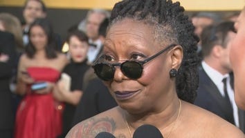 Whoopi Goldberg Boldly Bares Her Tattoos In Massive Ball Gown at 2018 Oscars (Exclusive)