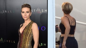 Scarlett Johansson Debuts Massive New Back Tattoo on 'Avengers: Infinity War' Set
