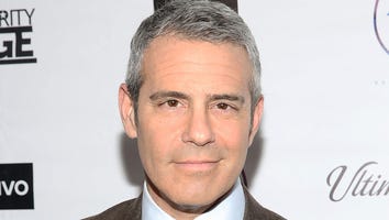 Andy Cohen Crashes TV Reporter's Taping