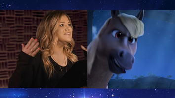 Behind the Scenes of 'The Star': Kelly Clarkson Gets Into Character to Voice a 'Spunky' Horse