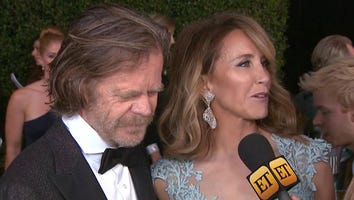 Emmys 2017: William H. Macy Sweetly Gushes Over Felicity Huffman's Gorgeous Gown -- Watch!