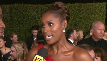 Emmys 2017: Issa Rae Talks 'Insecure' Finale and Apologizes For Causing Mandy Moore Dress Mishap