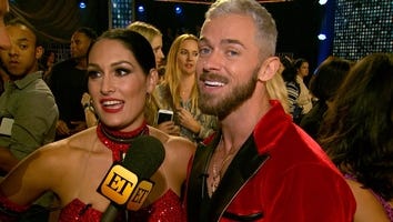 EXCLUSIVE: Nikki Bella and Artem Chigvintsev Talk 'DWTS' Premiere Body Slam: 'That Hurt!'