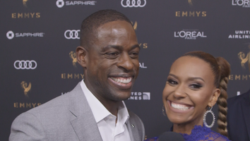 EXCLUSIVE: Sterling K. Brown Reacts to Son Crying Before Emmys Party! Plus, Reveals He's Gone Vegan