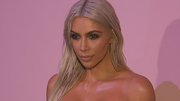 Go Behind the Scenes of Kim Kardashian's Glittery Nude Photo Shoot!