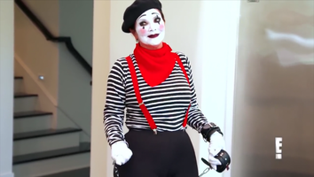 Kris Jenner Is Now a Mime?!