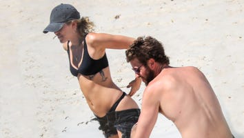 Miley Cyrus and Liam Hemsworth Enjoy Beach Date in Australia -- See the Pics!