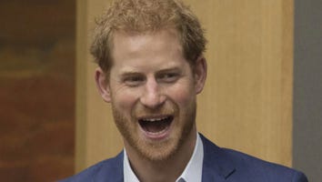 Prince Harry Is All Smiles During First Public Appearance in Girlfriend Meghan Markle's Hometown