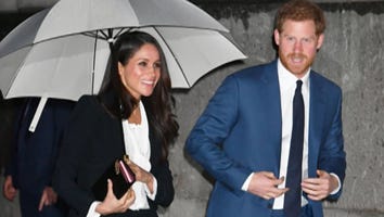 Meghan Markle Surprises With Pantsuit at First Royal Evening Event