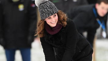 Kate Middleton Hits the Ice to Play Hockey in Sweden -- Watch!