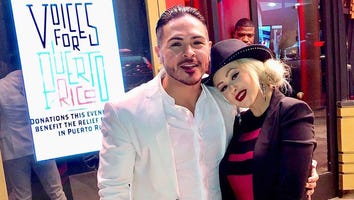 Christina Aguilera Makes Rare Public Appearance to Help With Puerto Rico Disaster Relief