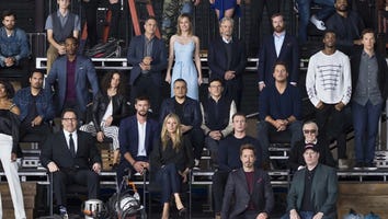 Chris Evans on 'Overwhelming' Marvel Class Photo Shoot