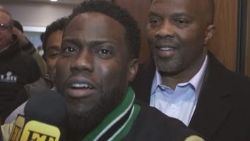 Kevin Hart Celebrates Eagles Super Bowl Win With Expletive-Filled Interview (Exclusive)