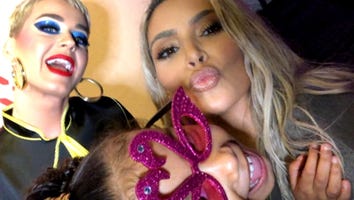 Kim Kardashian & North West Spend Taylor Swift 'Reputation' Release Day Attending Katy Perry Concert