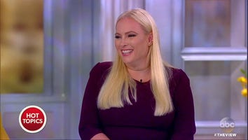 Meghan McCain Breaks Down Crying During First Day of Co-Hosting 'The View,' Talks About Her Dad's Cancer
