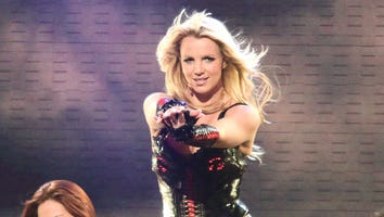 Paris, Kim & Nicole Hit Up Britney's Femme Fatale show in Los Angeles