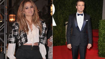 Jennifer Lopez & Jeremy Renner Link Up for 'Ice Age 4'