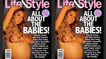 Pregnant Mariah Carey Goes Bare for Life & Style
