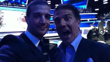 Pia Toscano and Mark Ballas Under Same Roof at 'American Idol'