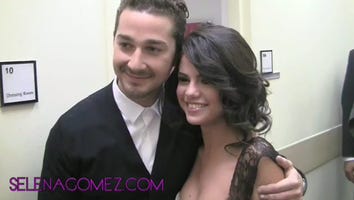 WATCH: Selena Gomez Meets Her Celebrity Crush Shia LaBeouf