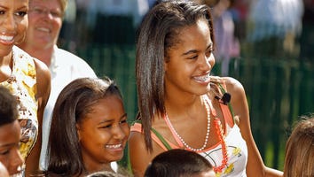 President Obama's Daughters Enjoy Day at Universal Studios Hollywood