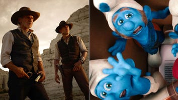 'Cowboys & Aliens' Neck & Neck with 'The Smurfs' at Weekend Box Office