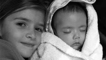 Cute Pics: Denise Richards' Snuggling Daughters