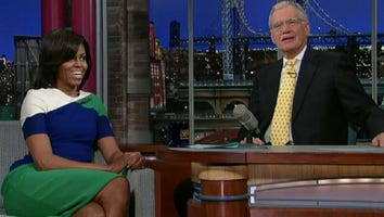 Michelle Obama's First 'Late Show' Appearance