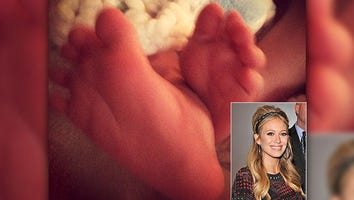 First PIC: Hilary Duff Shows Off Baby Luca