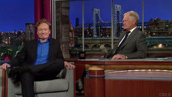 Conan Jokes About Late-Night Wars on 'Late Show'