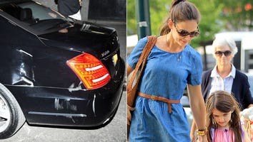 Fender Bender in NY For Katie Holmes & Suri