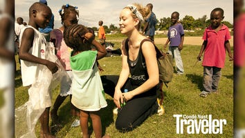 Olivia Wilde's Gift to Slum Kids in Haiti