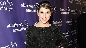 Mayim Bialik Finds Comic Relief in Injury