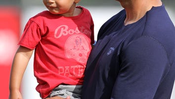 Cute Family Alert: Tom & Gisele at Training Camp