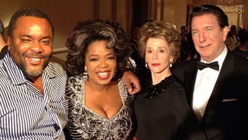 Fonda & Rickman Channel Reagans with Oprah