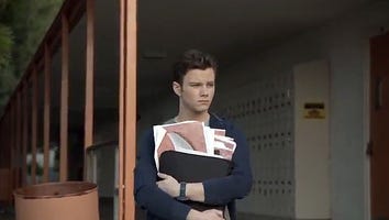 Chris Colfer Gets 'Struck By Lightning'