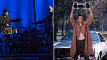 Cusack and Gabriel Have 'Say Anything' Reunion