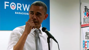 President Obama Cries Thanking Supporters