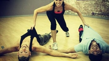 Pics: 'DWTS' Trios Get Silly in Rehearsal