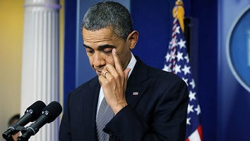 President Fights Tears as He Addresses Nation