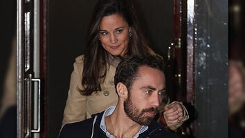 PIC: Middleton Siblings Visit Kate in Hospital