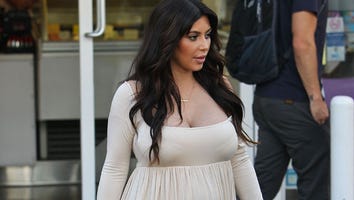 Kim K's Maternity Dress is Actually Kourtney's